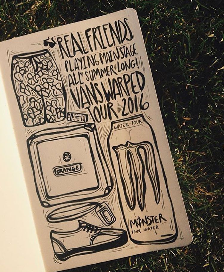 Catch your boys all summer long. Who is hangin? Are you hangin? | art by:@withthesky