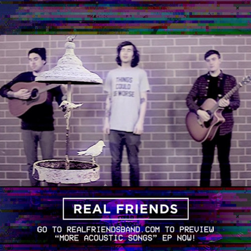 For those of you that did not get the chance to pick up the vinyl of More Acoustic Songs, you can still preview the songs over at- realfriendsband.com